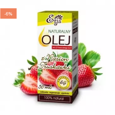 Etja -  Etja Naturalny olej z nasion truskawki, 50 ml 